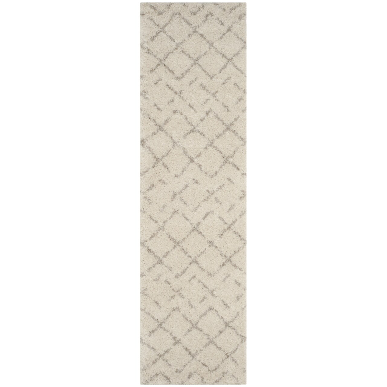 Safavieh Arizona Shag Collection ASG743A Ivory/Beige Rug